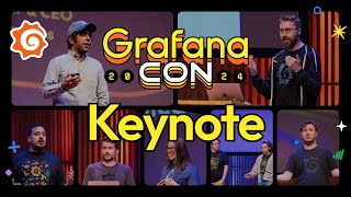 GrafanaCON 2024 Keynote Grafana 11 Loki 30 Alloy Golden Grot Awards and more  Grafana [upl. by Whitby]