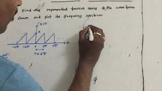 Signals amp Systems  Exponential Fourier series  working example  2 [upl. by Shargel]