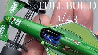 Full Build Jordan 191 TAMEO 143 scale model car [upl. by Colier502]