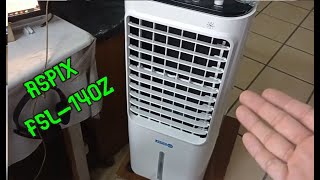 ENFRIADOR DE AIRE  COOLER ASPIX FLS140Z UNBOXING Y USO [upl. by Grantham950]