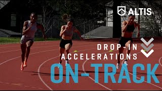 Coach Stu McMillan explains how you can improve your sprinting with dropin accelerations [upl. by Gilbertina949]