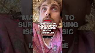 See how man survived massacre in Israel [upl. by Jochbed447]