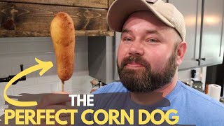 How To Make The PERFECT CORN DOG Cheap amp Easy [upl. by Taggart]