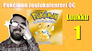 Samuel Pelaa Pokémon Yellow  Luukku 1 [upl. by Petromilli]