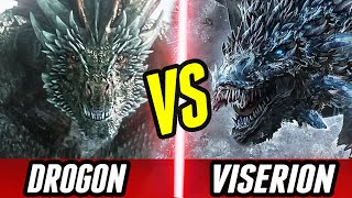 Drogon vs Viserion Game Of Thrones Season 8 Episode 3 Battle Scenes All Powers Explained [upl. by Mages]