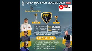 PRICE CEREMONY  KURLA BIG BASH LEAGUE SEASON  1  2024 FINAL DAY [upl. by Nickelsen]