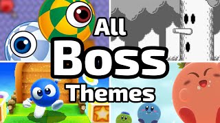 Kirby  All Boss Themes Kirbys Dream Land V2 [upl. by Anthiathia]