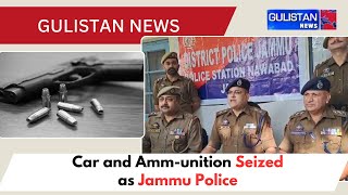 Jammu Police Aest Two in Firi ng Incident Seize Car and Weapons [upl. by Smitt]