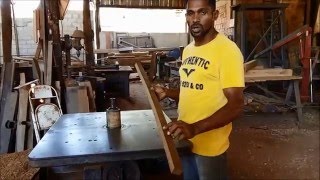 Tutorial Como fazer uma espada de madeira profissional  aikido How to make a bokken [upl. by Ydarb]