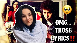 Bob Dylan  Mr Tambourine Man Live 1964 REACTION VIDEO  Rebeka Luize Budlevska [upl. by Alleuqahs969]