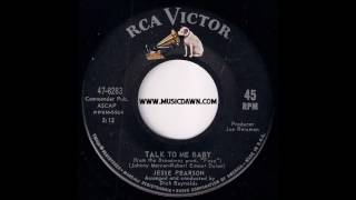 Jesse Pearson  Talk To Me Baby RCA Victor 1963 Pop 45 [upl. by Jann]