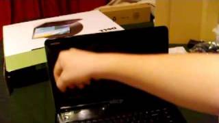 unboxing new dell inspiron laptop with windows 7 [upl. by Atiuqcaj]