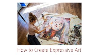 quotHow to Create Expressive Artquot  FREE Milan Art Workshop [upl. by Areit671]