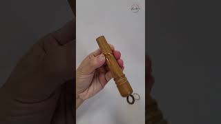 Simple and fast ring for beginner  Cute bow for the end of the year shortsvideo handmade [upl. by Xineohp848]