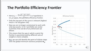 THE CAPM AND PORTFOLIO ANALYSIS PART 1 WITH VOICEOVER 18 MINUTES [upl. by Eceinej]