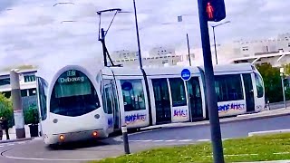 tramway T 6 et T 4 Lyon transports in france T C L Group in Lyon [upl. by Yaresed]