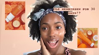 Ole Henriksen for 30 days Dry Skin  Stephany Casanova [upl. by Gershom]