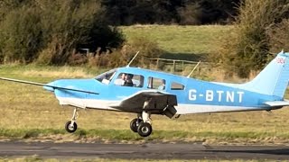 Elstree Aerodrome north London planespotting landing takeoff pilottraining elstree aviation [upl. by Alexandros]