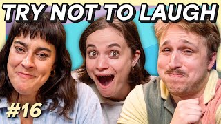 Try Not To Laugh The Podcast w Angela Giarratana  Smosh Mouth 16 [upl. by Cchaddie]