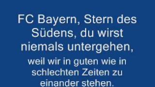 Fc Bayern Stern des südens Lyrics [upl. by Naibaf]