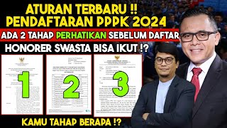 PENDAFTARAN PPPK 2 GELOMBANG ‼️ HONORER NON DATABASE DAN SWASTA BISA IKUT ⁉️ [upl. by Letnom]