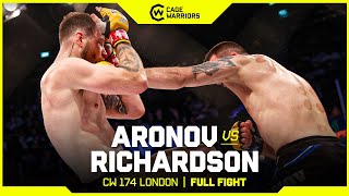 AWESOME COMEBACK WIN  Rafael Aronov vs Jamie Richardson  FULL FIGHT  CW 174 London [upl. by Wehner]