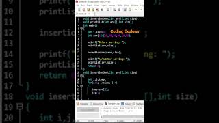 Insertion Sort algorithm Data Structure [upl. by Reh]