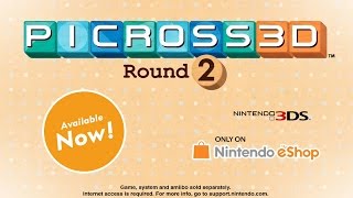 Picross 3D Round 2  Launch Trailer [upl. by Ahcmis]