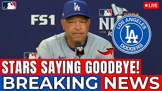 BREAKING 3 STARS LEAVING THE DODGERS THANKS FOR EVERYTHING Los Angeles Dodgers News [upl. by Ripleigh]