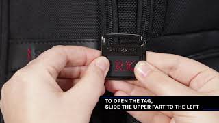 Samsonite  How to attach your IM TG [upl. by Annaeg990]