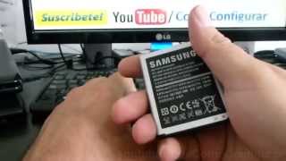 como cambiar la pila del samsung galaxy S3 español [upl. by Bedwell]