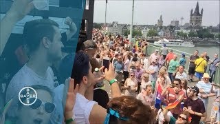 Bayer beim CSD 2017 in Köln [upl. by Picardi]