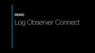 Log Observer Connect for AppDynamics Demo [upl. by Enilec]