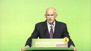 Giorgos Papandreou auf der BDK 2011 [upl. by Kidder]