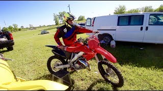 NEW CR125 FIRST RIDE Already Problems [upl. by Alberto]