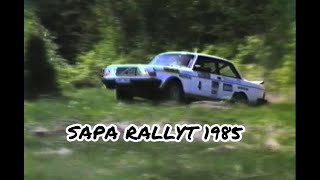 SAPA Rallyt 1985  Rallynostalgi 4 [upl. by Wallie]