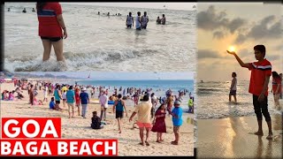 My Goa Vlog  Baga Beach Road  Situation Update  Goa Vlog  Nightlife [upl. by Worl]