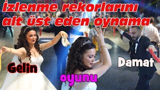 İZLENME REKORLARI KIRAN GELİN DAMAT OYUNU [upl. by Annoynek567]