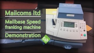 Franking Machines  Mailbase Speed Franking Machine [upl. by Hanikahs]