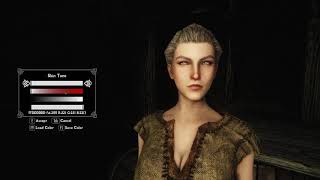 Skyrim character creation process with racemenu [upl. by Enidlareg816]