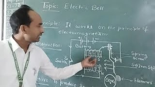 electric bell working function by Er Hareram Sharma Sir [upl. by Airamzul]