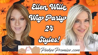 Ellen Wille Wig Party New Releases amp 25 styles [upl. by Adachi920]