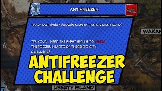 LEGO Marvel Superheroes 2  Antifreezer Challenge All Frozen Civilians Locations [upl. by Valentijn828]