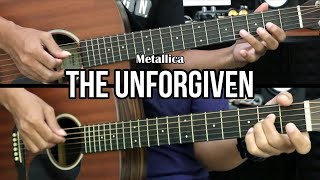 The Unforgiven  Metallica  EASY Guitar Tutorial  Guitar Lessons [upl. by Aihtekal]