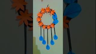 DIY Wall hanging  Easy and Quick Paper Craft shorts wallhanging ytshorts diycraft [upl. by Anelahs]