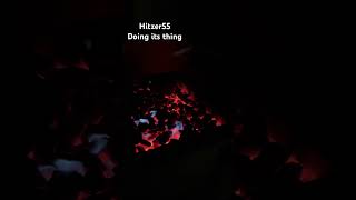 Hitzer 55 burning coal [upl. by Sucerdor613]