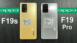 Oppo F19s Vs Oppo F19 Pro Speed Test  Camera Test [upl. by Assiar868]