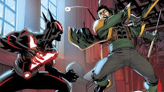 Batman Beyond Vs Damian Wayne of the future [upl. by Nnylekoorb58]