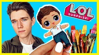 Devan Key 🔑 CUSTOM LOL Surprise DOLL 😍 DIYTUTORIAL [upl. by Helsell950]