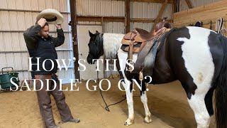 Tack tips for saddling and unsaddling [upl. by Adnilemre]